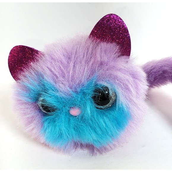 Pomsies Boots Blue Purple Interactive Wearable Kitty Cat Pet Electronics Works - Picture 2 of 5